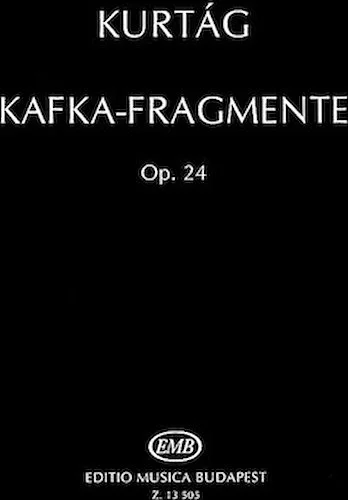 Kafka Fragments, Op. 24 - for Soprano and Violin