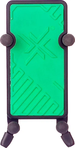 KB125E Universal Phone Holder & Tube Clamp: System X Series - Green