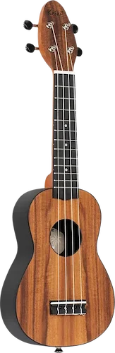 Keiki® Exotic Wood Series Soprano Ukulele Pack - Icludes: Tuner, Picks, Strap & Tote Bag