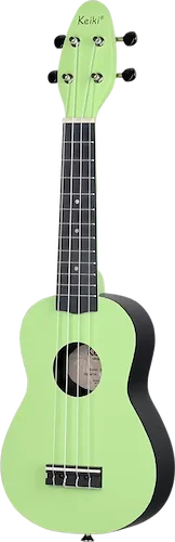 Keiki® K2 Series Soprano Ukulele Pack - Includes: Tuner, Picks, Strap & Tote Bag