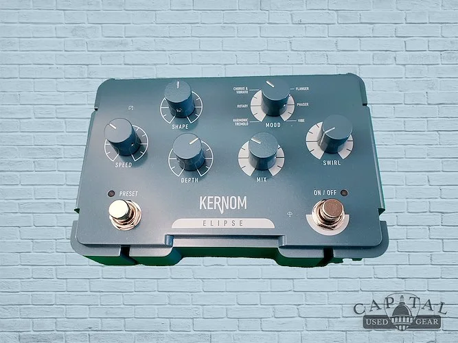 Kernom ELIPSE - Multi Modulation Pedal with Analog warmth and MIDI controls (Used)