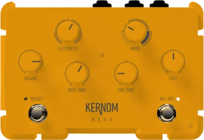 Kernom MOHO Fuzz Pedal – Morphing Analog with MIDI Controls