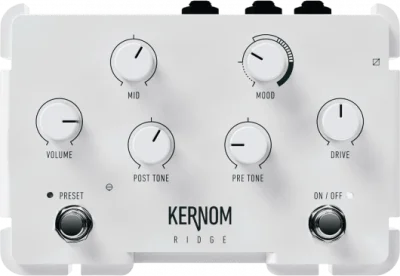 Kernom Ridge Augmented Analog Overdrive Pedal