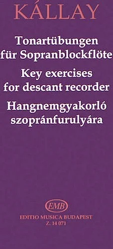Key Exercises for Descant Recorder