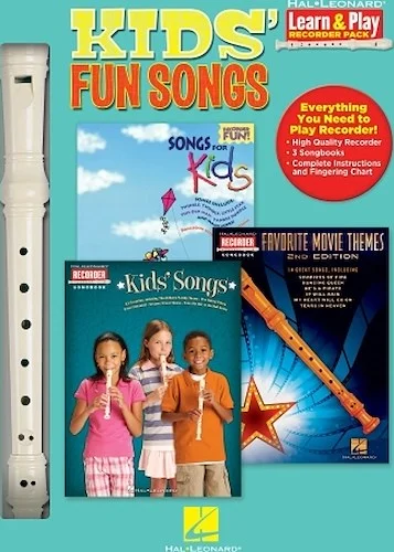 Kids' Fun Songs - Learn & Play Recorder Pack