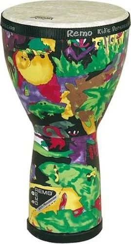 Kids Percussion® Djembe Drum - Rain Forest Finish, 8"