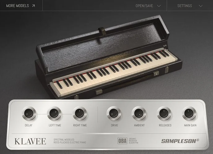 Klavee (Download) <br>Rare Czech Electric Piano, restored.