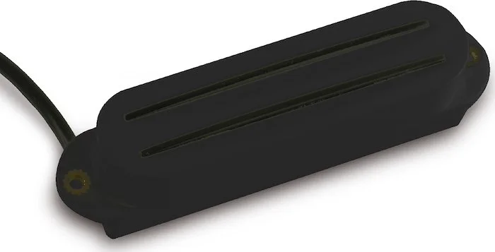 Kluson Icon Twin Blade Humbucker Pickup in Single Coil Case Hot Black