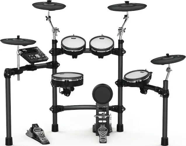KT-300 - Electronic Drum Set with Remo Mesh Heads, Kick Pedal & Tennis Beater