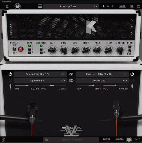 Kuassa Amplifikation VVV (Download)<br>Legendary Signature Amp. Inspired by 5XXX series