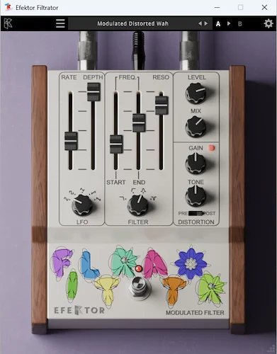 Kuassa Efektor Filtrator Modulated Filter (Download) <br>