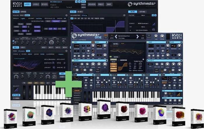 KV331 SynthMaster Everything Bundle (Download) <br>Great choice for ultimate music production