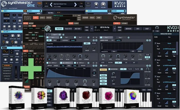 KV331 SynthMaster Producer Bundle	 (Download) <br>