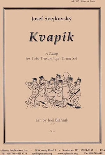 Kvapik - Galop For Tuba Trio & Drum Set