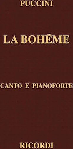La Boheme - Vocal Score