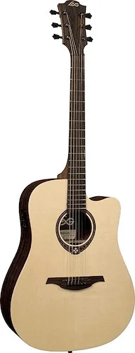 LAG T270DCE Tramontane Dreadnought Cutaway Acoustic-Electric Guitar