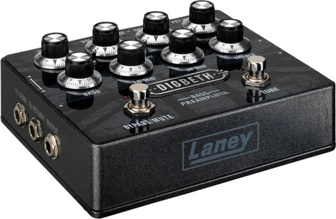 Laney DIGBETH Series Bass Guitar Pre Amplifier Pedal 