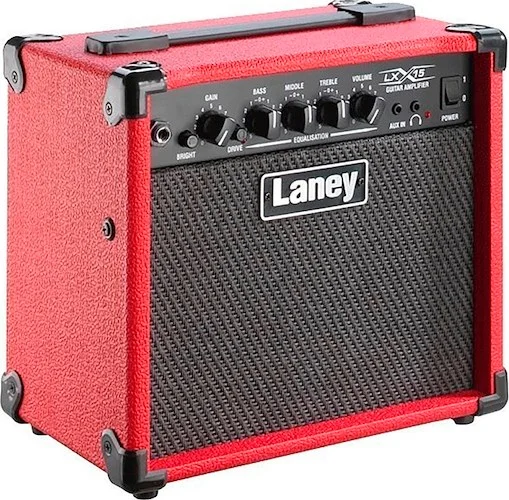 Laney LX15 RED electric guitar combo, 15W, 5"