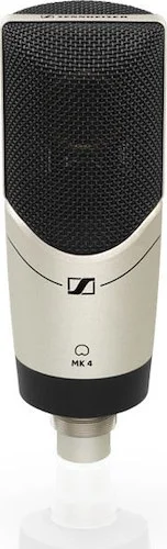 Large-diaphragm, side-address microphone with 24-c