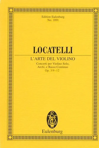 L'Arte del Violino Op. 3, Nos. 9-12 - Concertos for Violin