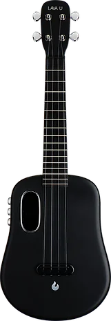 Lava Music U 26" Electric Acoustic Uke Ukulele w/ FreeBoost Preamp System Black