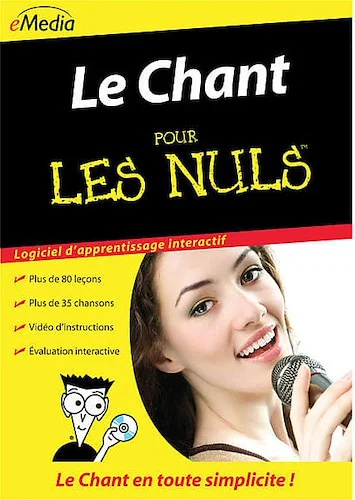 Le Chant pour les Nuls - WIN (Download)<br>logiciel de lecon de chant
