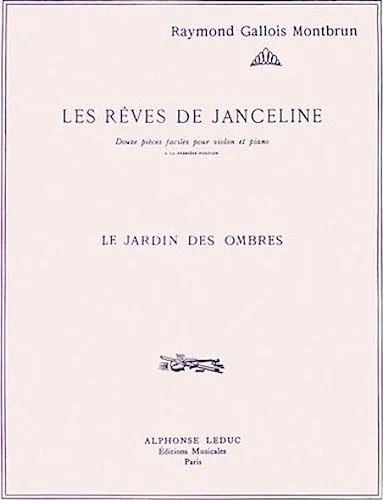 Le Jardin Des Ombres (violin & Piano)