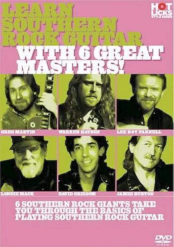 Learn Southern Rock Guitar with 6 Great Masters!