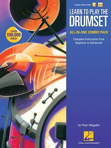Learn to Play the Drumset - All-in-One Combo Pack - Complete Instruction from Beginner to Advanced