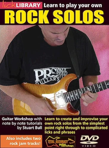 Learn to Play Your Own Rock Solos - Guitar Workshop with Note-for-Note Tutorials