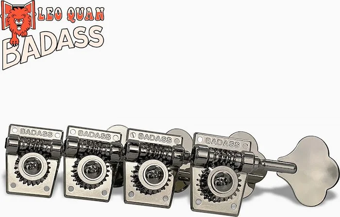 Leo Quan® Badass OGT™ Bass Keys - Open Gear Large Post - 4-in-line set