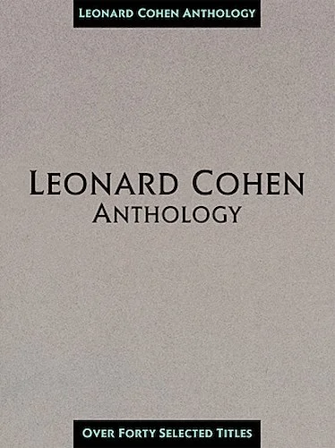 Leonard Cohen Anthology