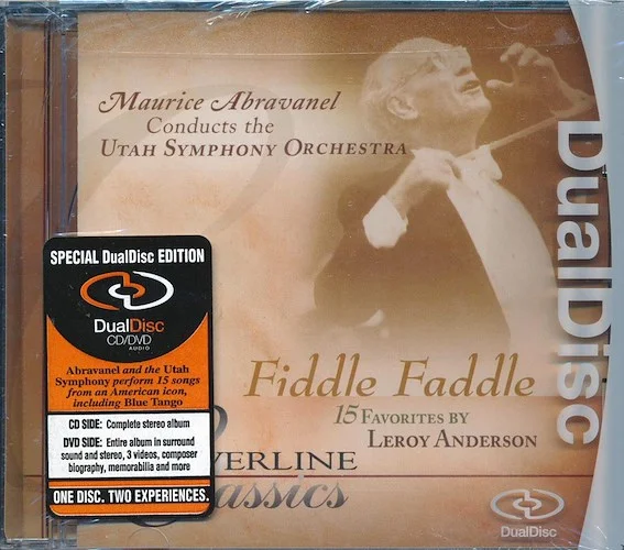 Leroy Anderson - Fiddle Faddle: Maurice Abravanel Conducts The Utah Symphony Orchestra (CD/DVD dualdisc)