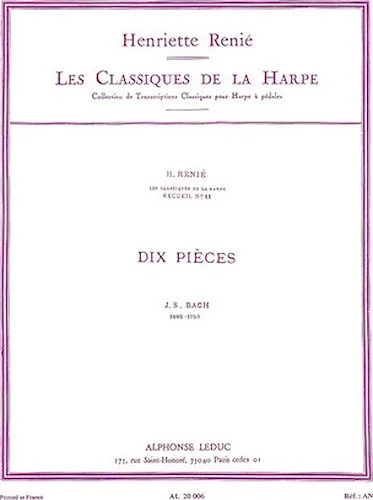 Les Classiques de la Harpe - Volume 11