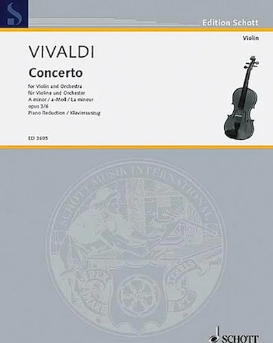 L'Estro Armonico (RV 356/PV 1) - Concerto Grosso in A minor, Op. 3, No. 6