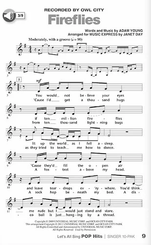 Let's All Sing Pop Hits - Collection for Young Voices