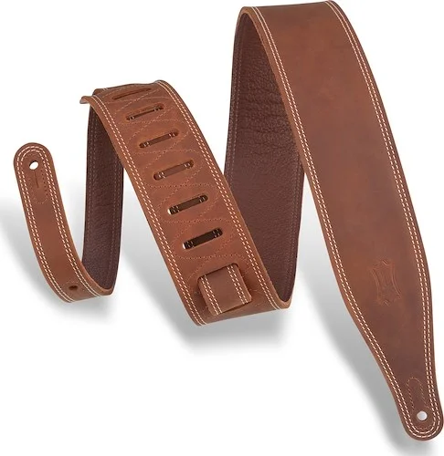 Levy's 2.5" Pull-up Leather Guitar Strap