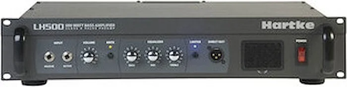 LH500 Bass Amplifier - Tube (12AX7) Preamp, Bass and Treble Shelving with peak Mid-Range 500 watt Bass Head
