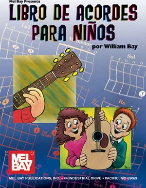 Libro de Acordes Para Ninos<br>Children's Guitar Chord Book, Spanish Edition