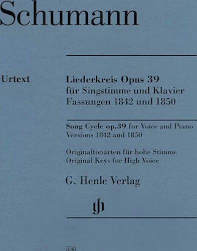 Liederkreis, Op. 39 - Versions 1842 and 1850