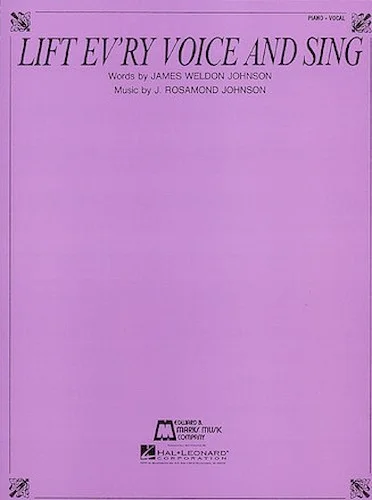 Lift Ev'ry Voice and Sing