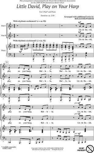 Little David, Play on Your Harp