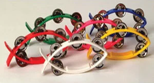 Littlefish Tambourine - Blue