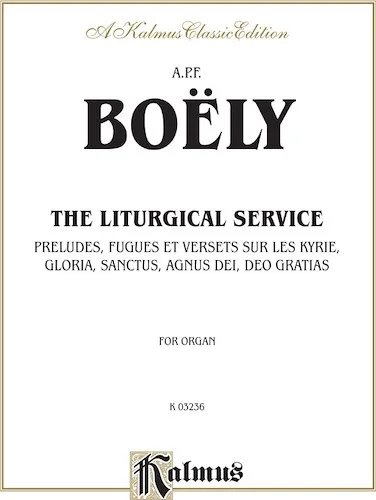 Liturgical Service, Volume I