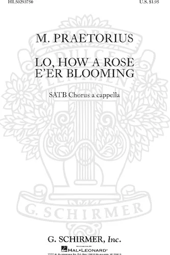 Lo How A Rose E'er Blooming A Cappella