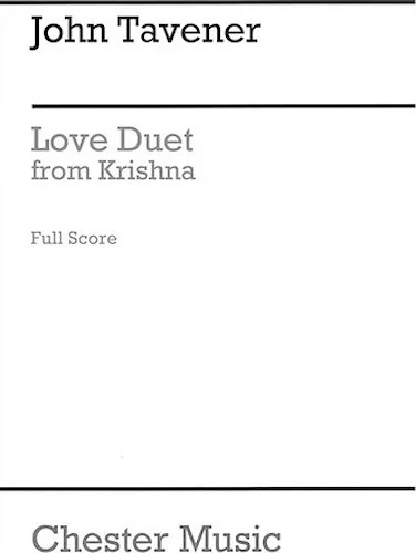 Love Duet from Krishna - for Soprano, Tenor and Piano Accompaniment