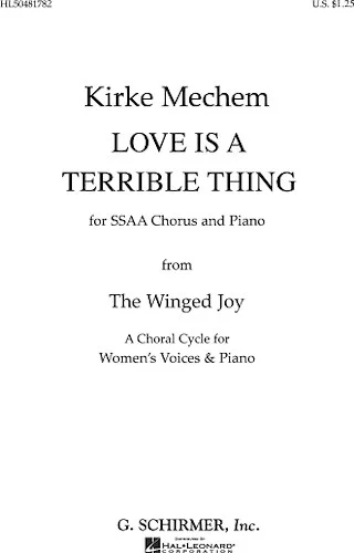 Love Is A Terrible Thing - From the Winged Joy