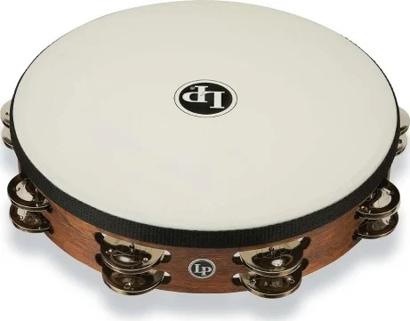 Lp 10 Inch Worship Tambourine With Perfect-pitch Synthetic Head