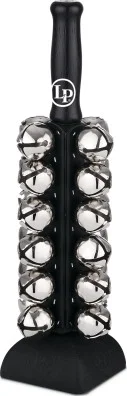 LP, Deluxe 24 Bell Sleigh Bells with Base, Black