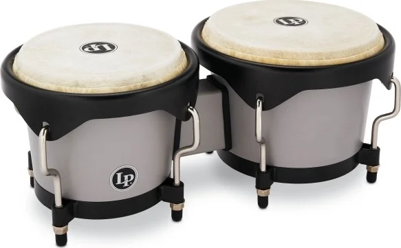Lp Discovery Series 6-1/4-inch And 7-1/4-inch Bongo With Free Carrying Bag - Slate Grey